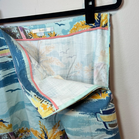 Boden Multicolor A-Line Skirt - Picture 9 of 12